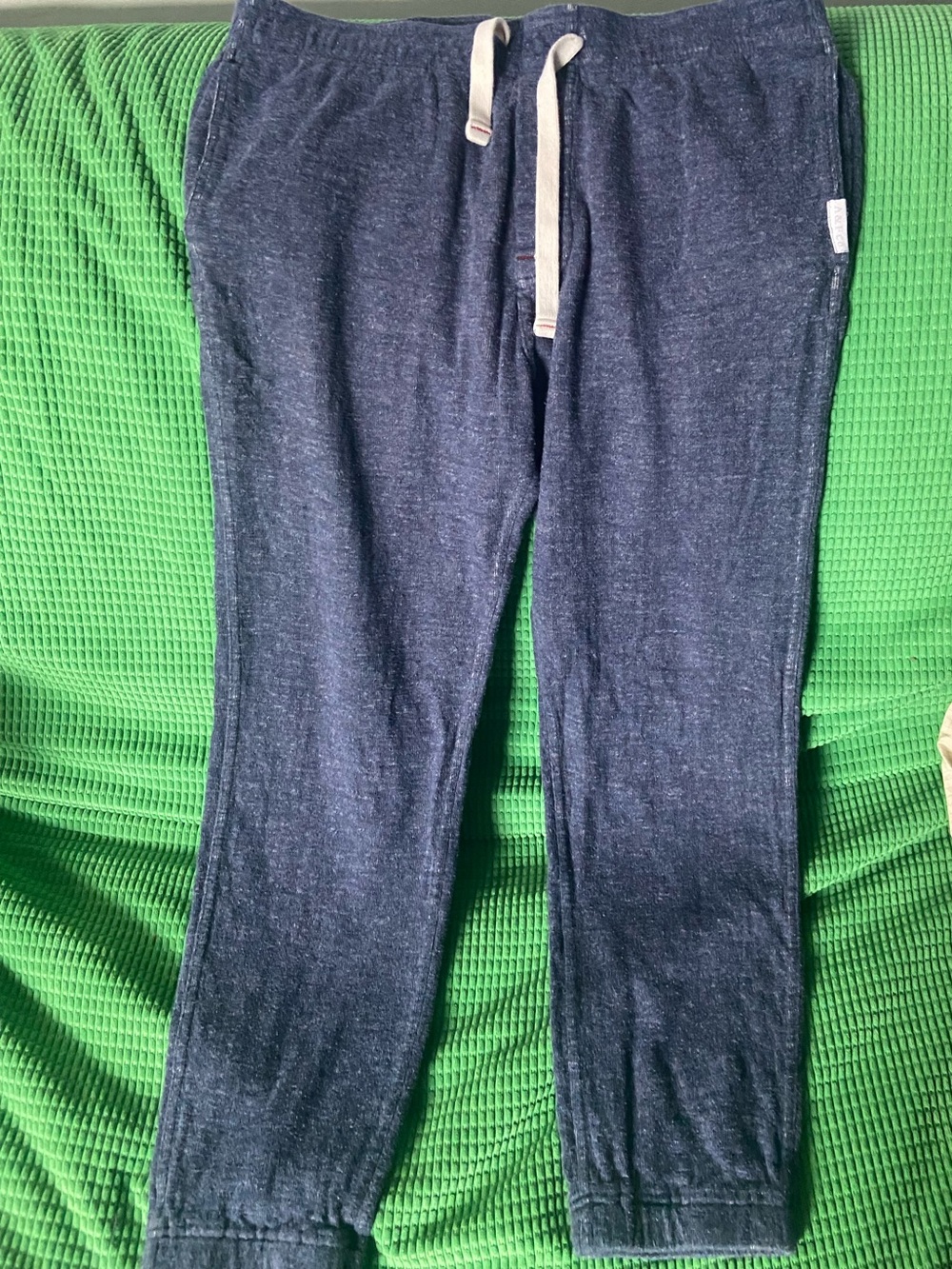 Abercrombie & Fitch Dark Navy Drawstring Joggers